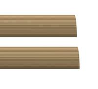 STORMGUARD 02AM0060914LWO Internal Foam Under The Door Draught Excluder Seal, Light Oak, 914 mm, Set of 2 Piece