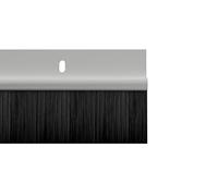 STORMGUARD 02SR0200914W Bottom of The Door Brush Seal Draught Excluder, White, 914mm