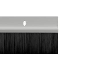STORMGUARD 02SR0200914W Bottom of The Door Brush Seal Draught Excluder, White, 914mm