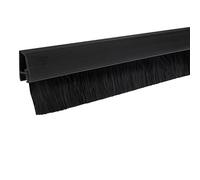 STORMGUARD 02SR0720914BL Cover Clip Bottom Door Brush Seal 914MM Black Draught EXCLUDER
