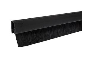 STORMGUARD 02SR0720914BL Cover Clip Bottom Door Brush Seal 914MM Black Draught EXCLUDER