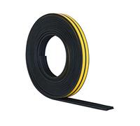 Stormguard 05SR033010MBL EPDM 'E' Profile Self-Adeshive Rubber Draught excluder 10M Black