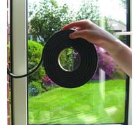 Stormguard 10M Rubber Seal Draught Excluder Self Adhesive Foam Weather Strip Doors Windows