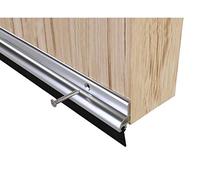 STORMGUARD 838MM Aluminium Rubber Bottom Of Door Draught Excluder Seal X 2