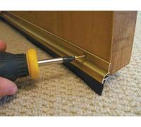 Stormguard 838mm Gold Bds Rubber Bottom Door Seal, Pack Of 3