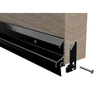 Stormguard Black XRD 914mm Rain Deflector Door Seal Water Weather Bar Drip Board UPVC Timber 914mm (Black)