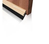 Stormguard Brydale X Automatic Door Bottom Sweep Seal 914mm Wood Finish Draught Excluder for 15-22mm Gaps Face-Fixed Energy Saving Weatherproof Rubber Seal