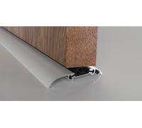 Stormguard Cdx Low Profile Heavy Duty Door Seal 1219mm Silver For Easy Access For Light Wheeled Traffic