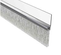 Stormguard Door Draught Excluder Bottom Brush Bar Self Adhesive Strip 25mm. 1 Metre (2, Clear)