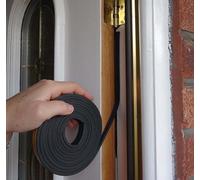 Stormguard Epdm Draught Proof "d" Profile 3-5mm Gaps 5M - Black