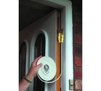 Stormguard Epdm Draught Proof "e" Profile 3-5mm Gaps 10M - White - Pack Of 2