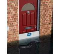 Stormguard Floodplan 30FP001 Barrier Universal Single Door KIT STORMGUARD Flood Plan, White, 970mm Wide X 750MM HIGH X 28MM Thick