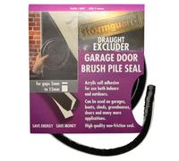 Stormguard Garage Door Pile Draught Seal 7M Long In Black Grey
