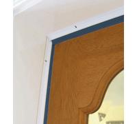 Stormguard Heavy Duty Around Door Seal Ads, Metal In White, 4X1025, 1X914 mm