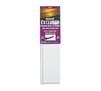 Stormguard Letterbox Cover Draught Excluder - Metal - White With Cover
