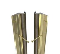 Stormguard Qlon Metal Around Door Seal Durable Draught Excluder Weather Proofing ADS Strip Premium. (Gold)