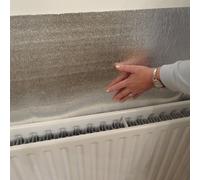 Stormguard Radiator Heat Reflective Insulation Energy Saving Thermal Foam Backed Foil 4M