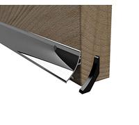 Stormguard Rain Deflector Chrome 914mm Door Water Weather Bar 32mm