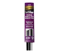 Stormguard Slikseal white brush sash window door draught excluder weather proofing, Pack of 5 x 914 mm lengths