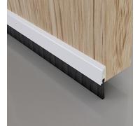 Stormguard White Pvc Draught Excluder Premium Door Strip Brush Seal Concealed Fixings 914mm