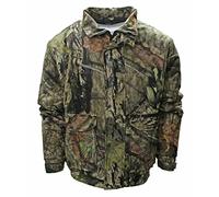 Stormkloth Men's Mossy Oak Break up Country Bomber Jacket Camo Waterproof Breathable Zip Neck Hunting Shooting Fishing New (Medium, Mossy Oak Camo)