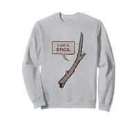 Stormlight Archive I Am A Stick Sweatshirt, Adult Unisex, Heather Grey, Small