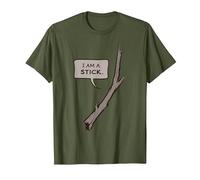 Stormlight Archive I Am A Stick T-Shirt, Men, Olive Green, Small