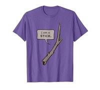 Stormlight Archive I Am A Stick T-Shirt, Men, Purple Heather, Small