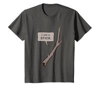 Stormlight Archive I Am A Stick T-Shirt, Youth, Asphalt Grey, Medium