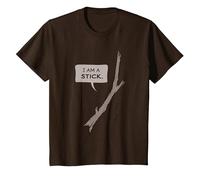 Stormlight Archive I Am A Stick T-Shirt, Youth, Brown, Small