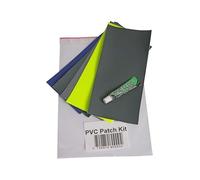 Stormline PVC Patch Repair Kit for Fishing Oilskins, 5pcs PVC Patches and Glue