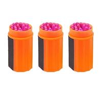 Stormproof Fire Starter, Waterproof Windproof Matches with Case, Survival Tool for Camping (60 PCS)