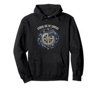 Storms Are My Compass Tornado Hunter Weather Explorer Pullover Hoodie