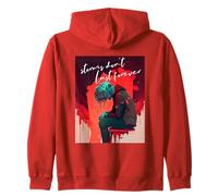 Storms Don't Last Forever Mental Health Awareness Lonely Boy Zip Hoodie