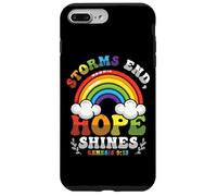 Storms End Hope Shines Genesis 9:13 Rainbow Watching Case for iPhone 7 Plus/8 Plus