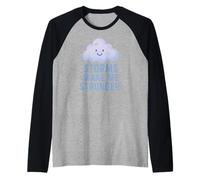 Storms Make Me Stronger Raglan Baseball Tee