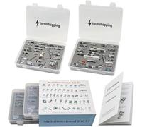 Stormshopping Janome Brother Singer Low Shank Domestic Sewing Machine Presser Feet 52pcs Deluxe Package