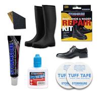 Stormsure Black Boot and Shoe Repair - 1-Hour Repair - Boot and Shoe Repair Kit + 30ml Stormcure Accelerator 1-Hour Repair Solutions