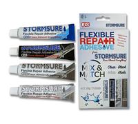 Stormsure Flexible Repair Adhesive 15G - Clear, Black, Khaki And White
