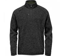 Stormtech Mens Pure Earth Avalante 1/4 Zip Pullover L Black Heather