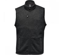 Stormtech FHV-1 Avalante Fleece Vest Black Heather 2XL Colour: Black H 2XL