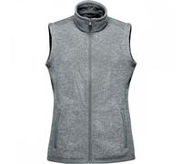 Stormtech FHV-1W Womens Avalante Fleece Vest Granite Heather S Colour: S