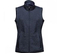 Stormtech FHV-1W Womens Avalante Fleece Vest Navy Heather S Colour: Na S