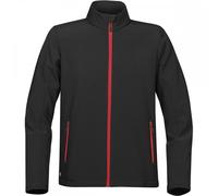 Stormtech KSB-1 Orbiter Softshell Black/Bright Red 2XL Colour: Black/B 2XL