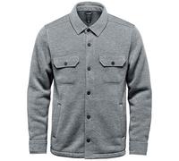 Stormtech Men's Avalante Heather Knitted Shirt Jacket in Dark Grey | Size: 3XL Stormtech Dark Grey 3XL