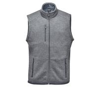 Stormtech Mens Avalante Knitted Heather Full Zip Gilet PC5440