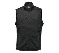 Stormtech - Avalante Men's Full Zip Vest, Black Heather, M