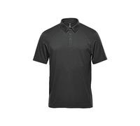 Stormtech Men's Camino Pure Earth Performance Short Sleeve Polo Shirt Top, sport graphite, XL