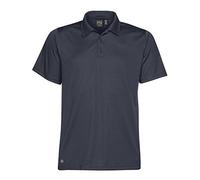 STORMTECH Men's Eclipse H2X-Dry Pique Polo Brand Navy Blue