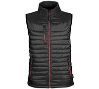 Stormtech Men's Gravity Thermal Bodywarmer Vest, Black/True Red, L